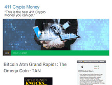 Tablet Screenshot of 411-money.com